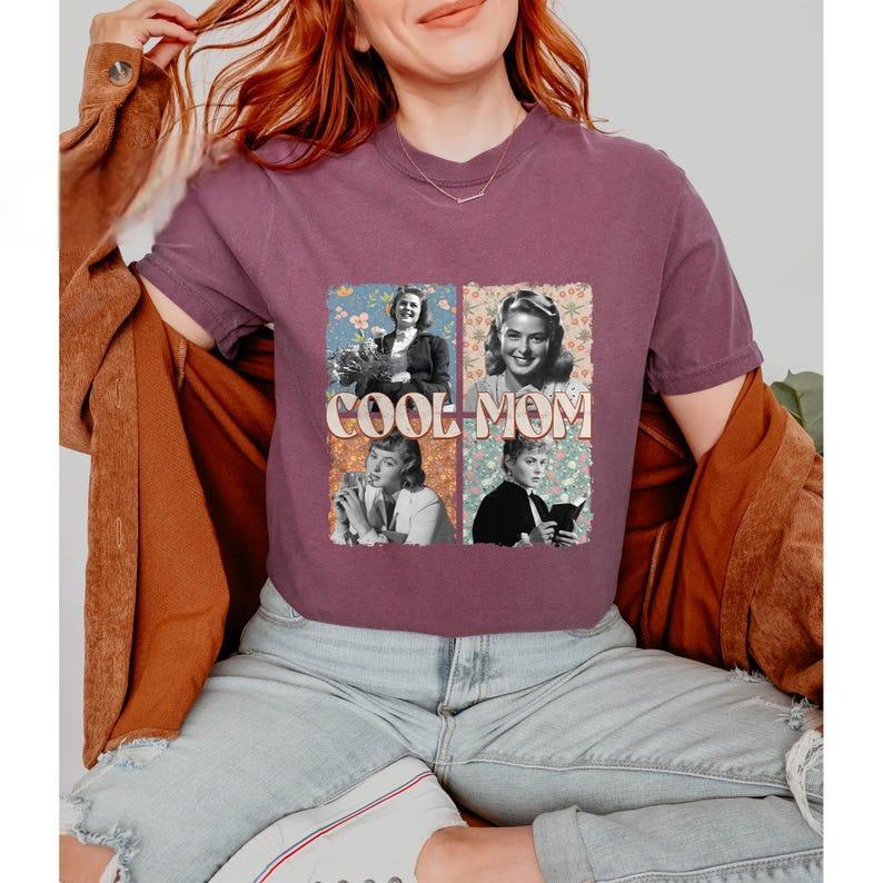 Custom Comfort Color Vintage Cool Mom Shirt
