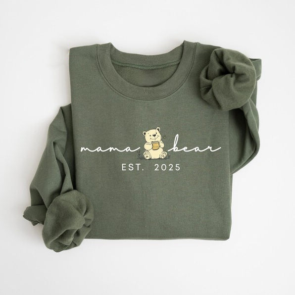 Custom Mama Bear Sweatshirt,Mothers Day Sweatshirt