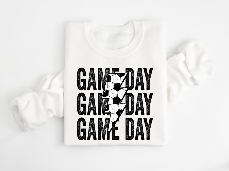 Custom Soccer Lover Game Day Sweatshirt, Mother's Day Gift