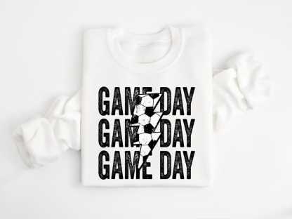 Custom Soccer Lover Game Day Sweatshirt, Mother's Day Gift