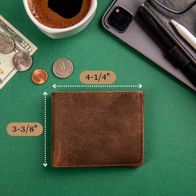 Personalized Gift for Him, Custom Photo Wallet, Father's Day Gift