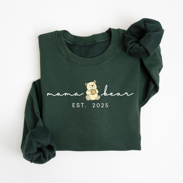Custom Mama Bear Sweatshirt,Mothers Day Sweatshirt