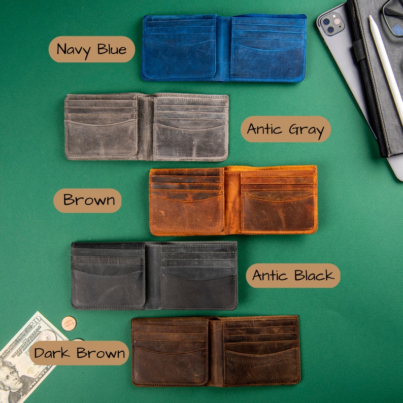 Personalized Gift for Him, Custom Photo Wallet, Father's Day Gift