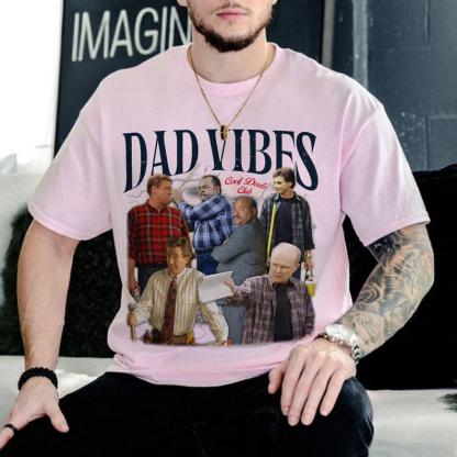 Custom 90S Dad Vibes Comfort Colors Shirt, Cool Dads T Shirt, Best Dad Ever