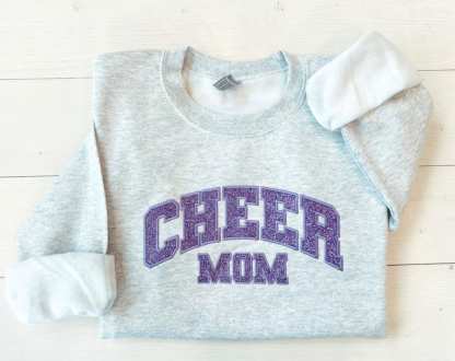 Customised Glitter Mum Sweatshirt Mother's Day Gifts for Mum's Remembrance