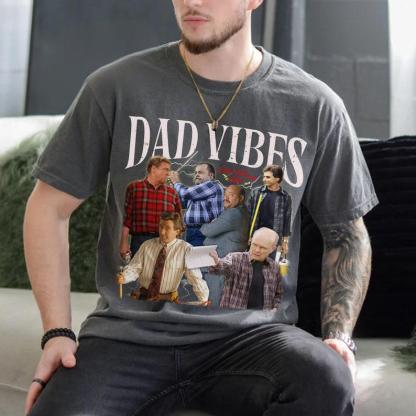 Custom 90S Dad Vibes Comfort Colors Shirt, Cool Dads T Shirt, Best Dad Ever