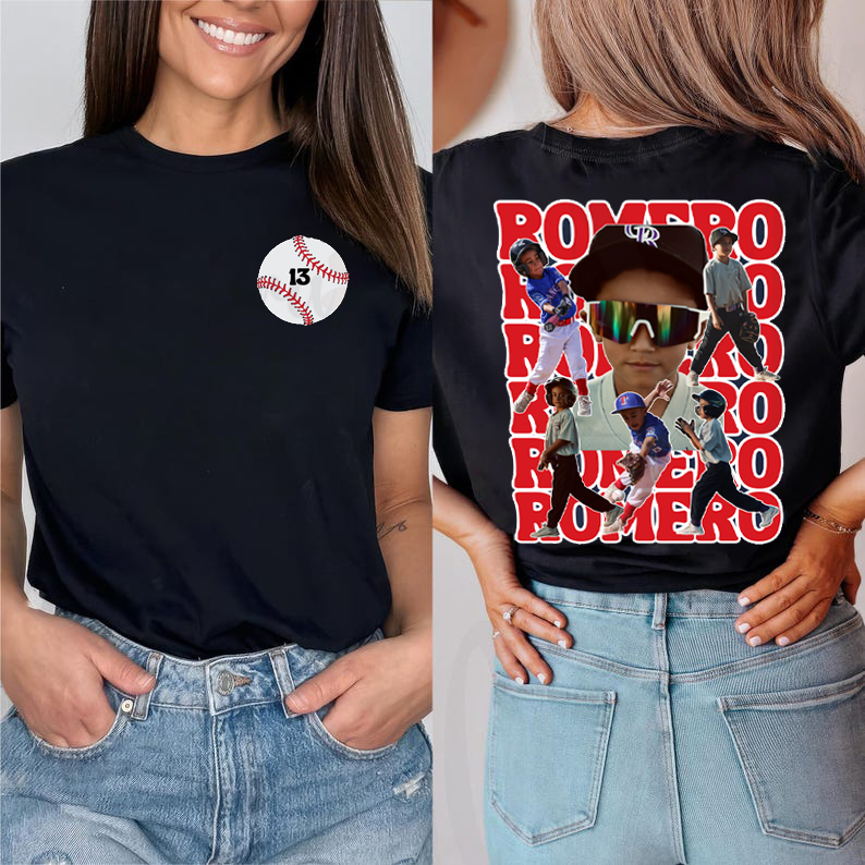 Customized Photo Heat Transfer Sports T-shirts