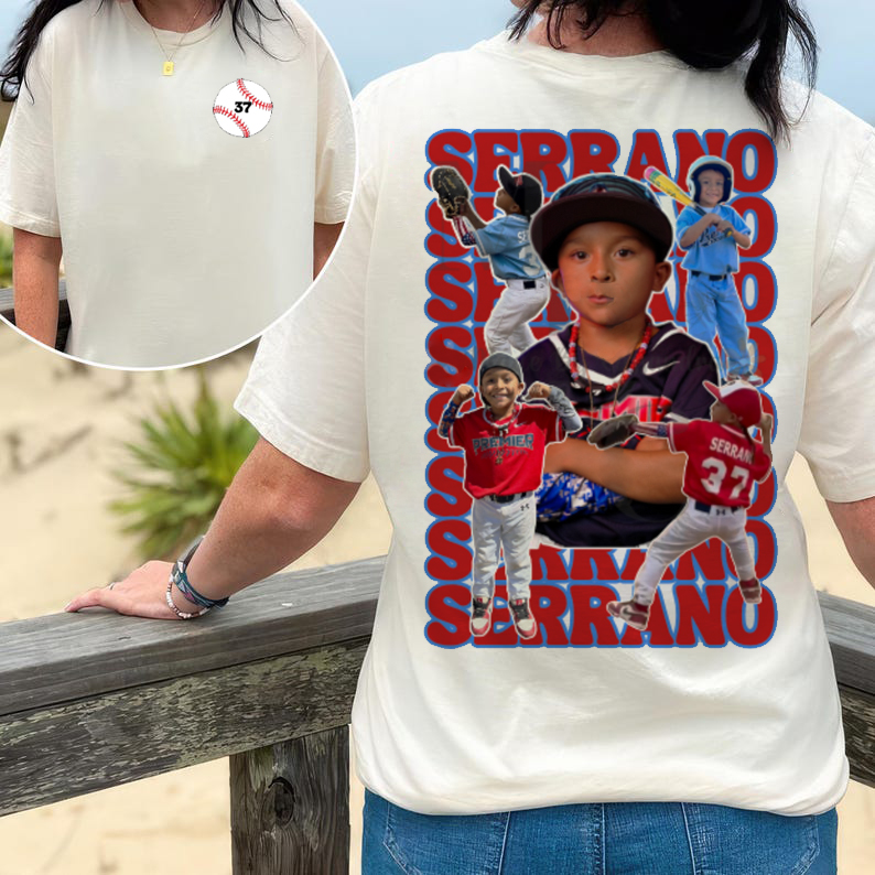 Customized Photo Heat Transfer Sports T-shirts