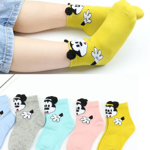 meia infantil algodao