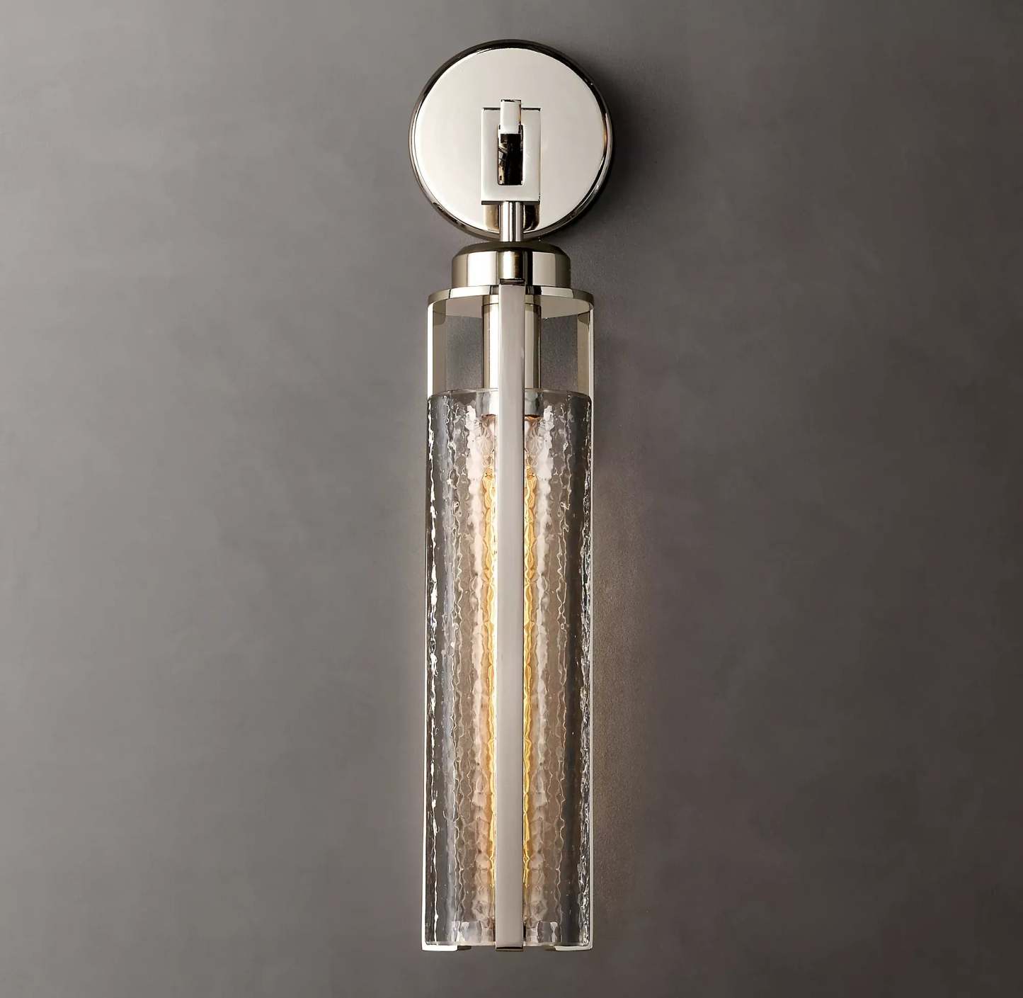 Arpege Glass Shade Cylinder Sconce