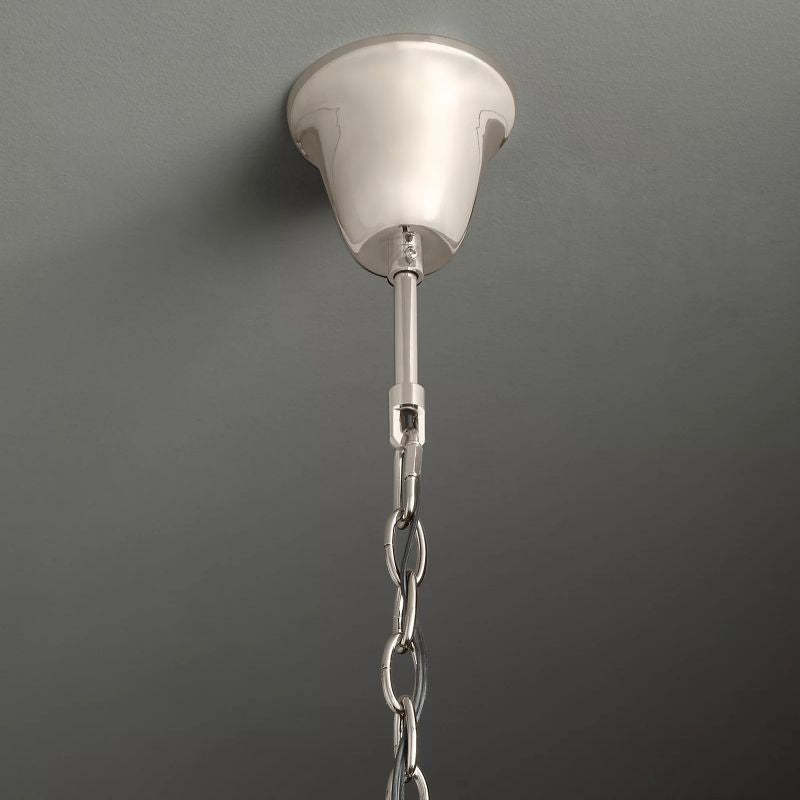 Oakley 1920s Round Chandelier 20"-HiLamps