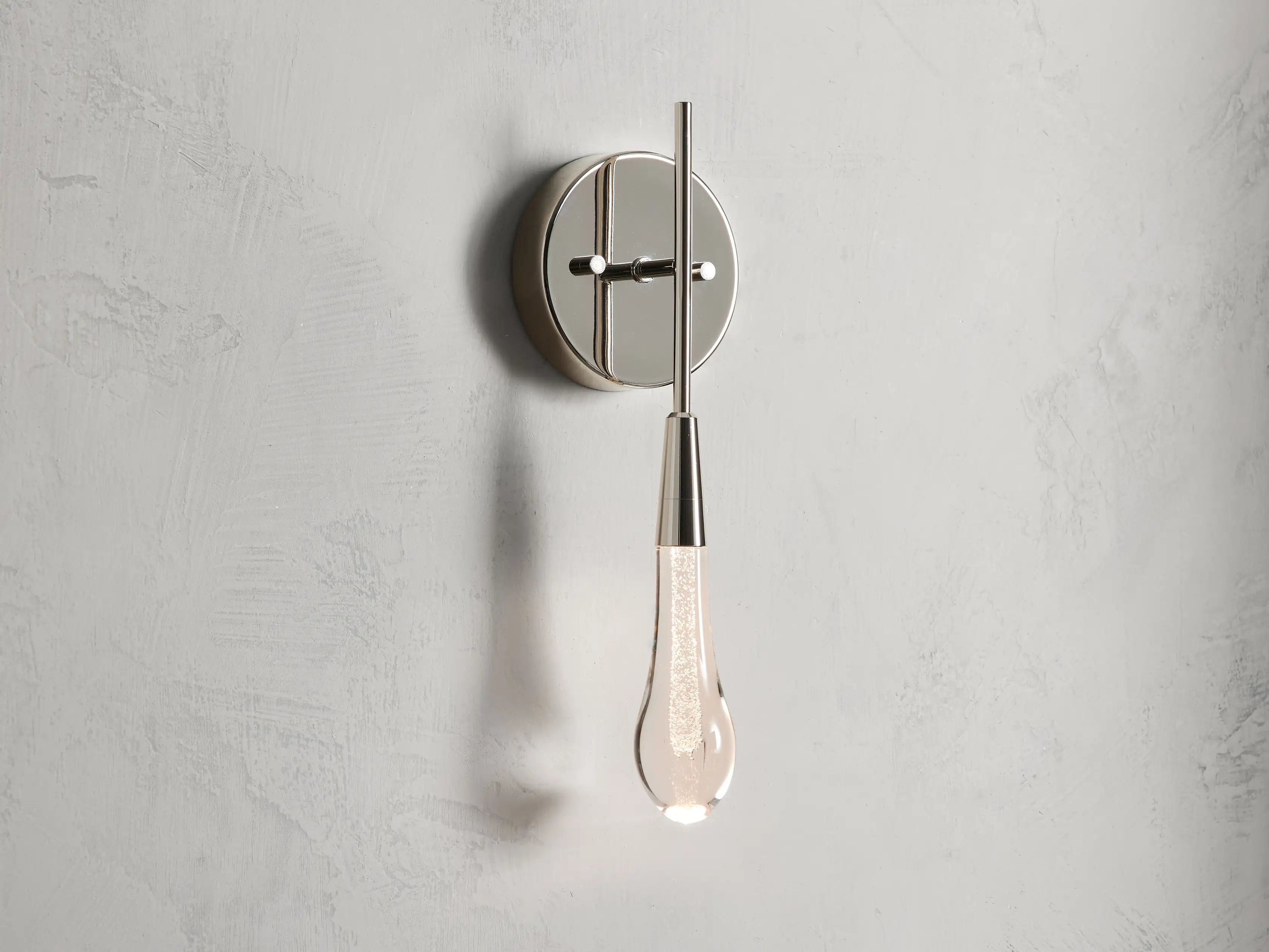 Solitaire Raindrop Wall Sconce