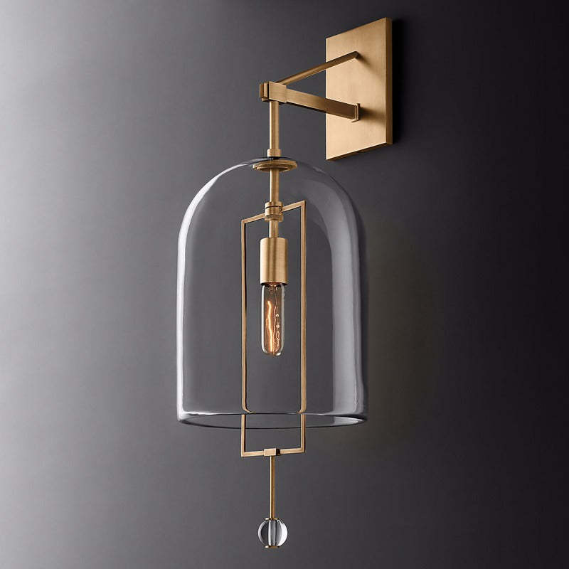 Fulcrum Glass Shade Grand Sconce