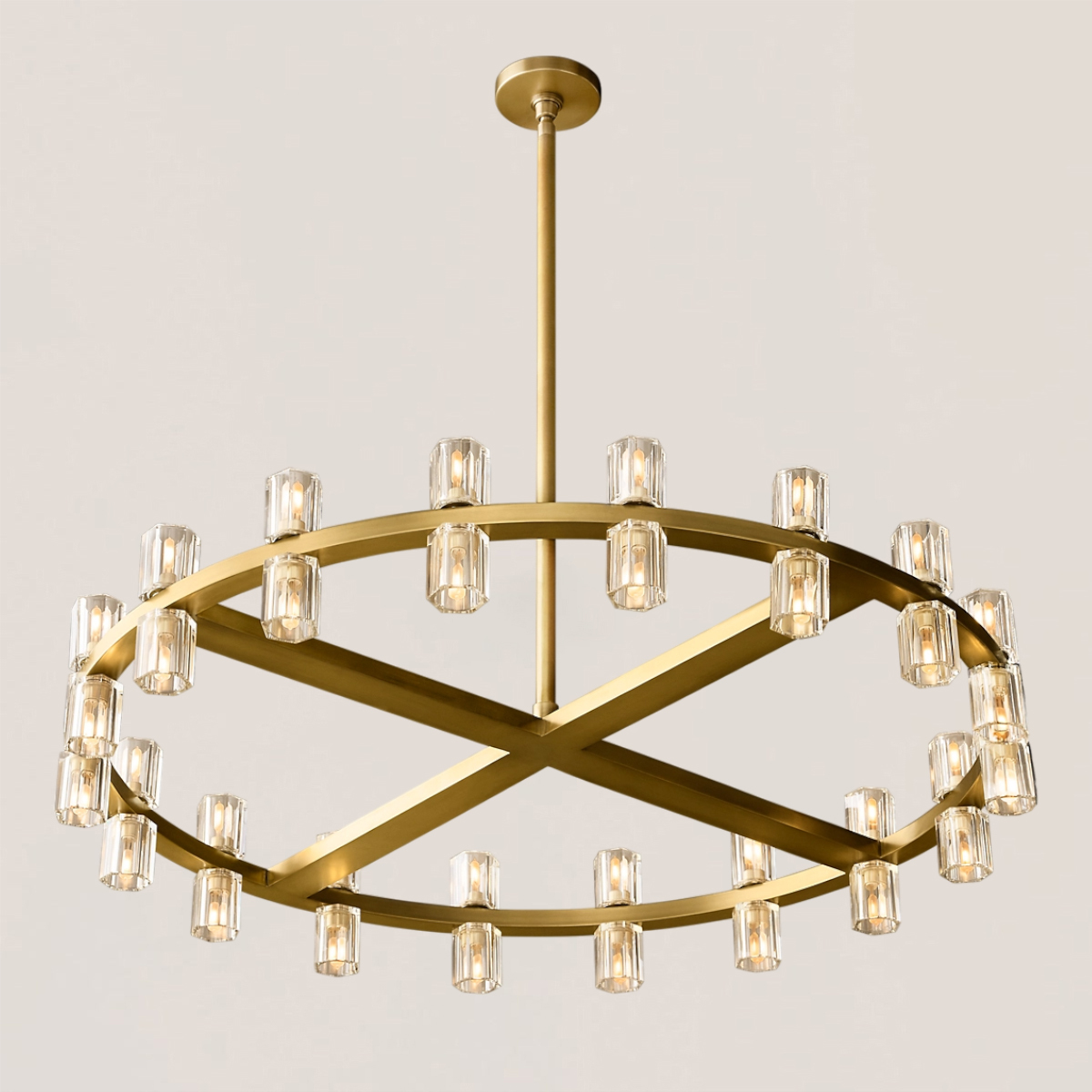 ARCACHON LED ROUND CHANDELIER 36"