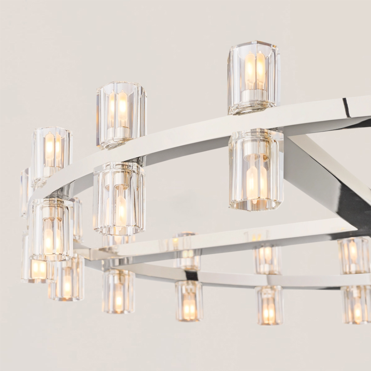 ARCACHON LED ROUND CHANDELIER 36"