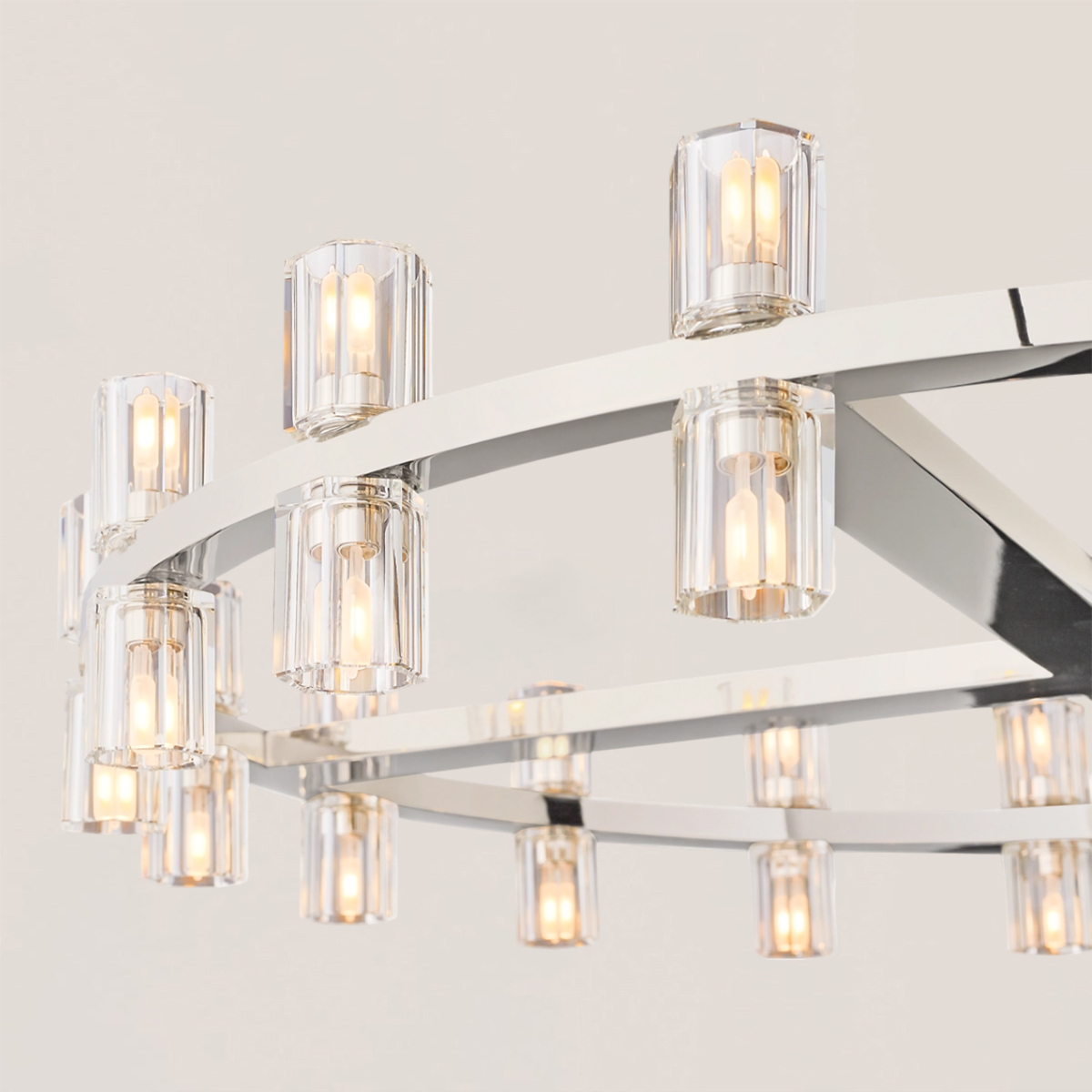 ARCACHON LED ROUND CHANDELIER 36"