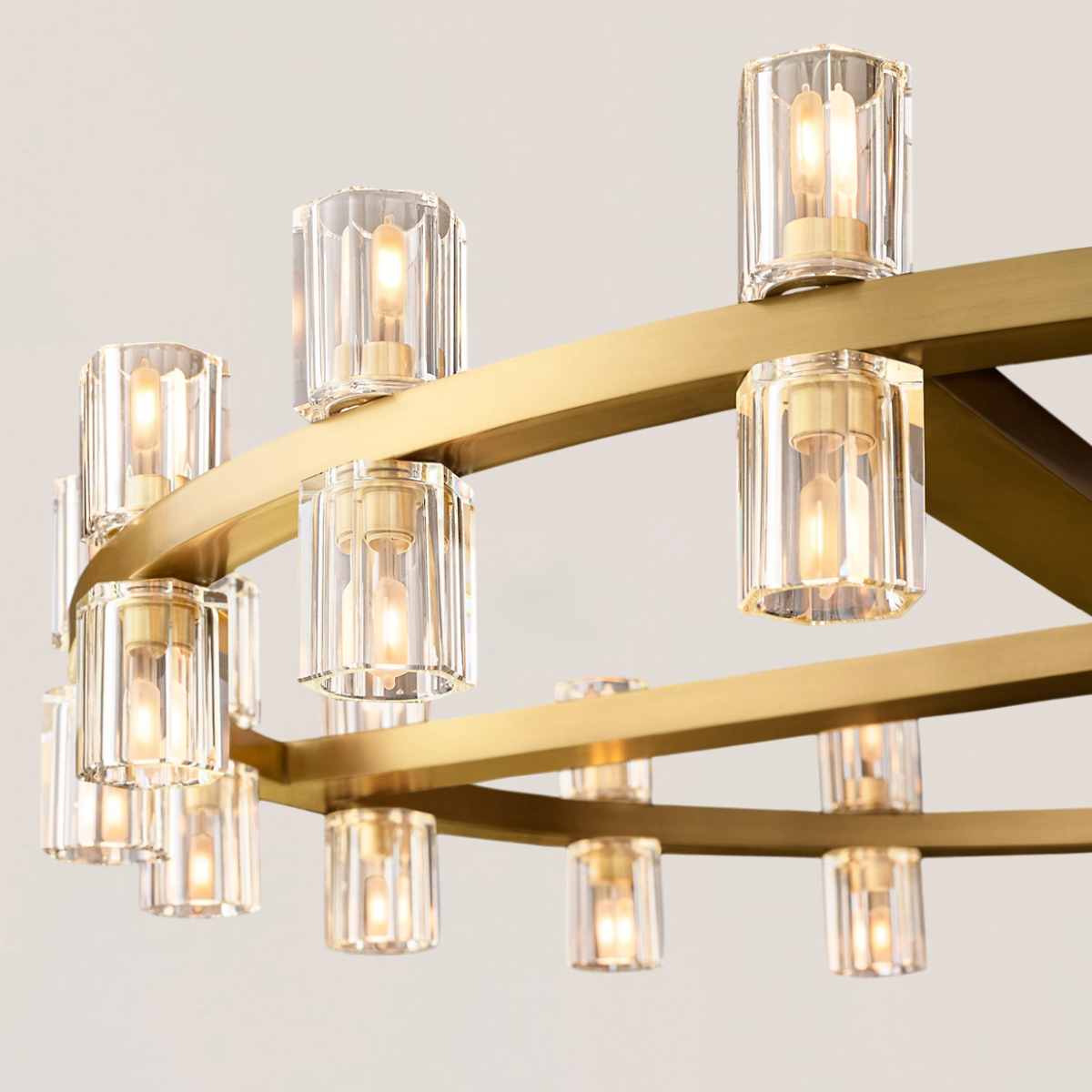 ARCACHON LED ROUND CHANDELIER 36"