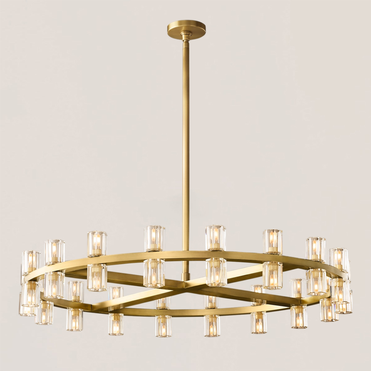 ARCACHON LED ROUND CHANDELIER 36"