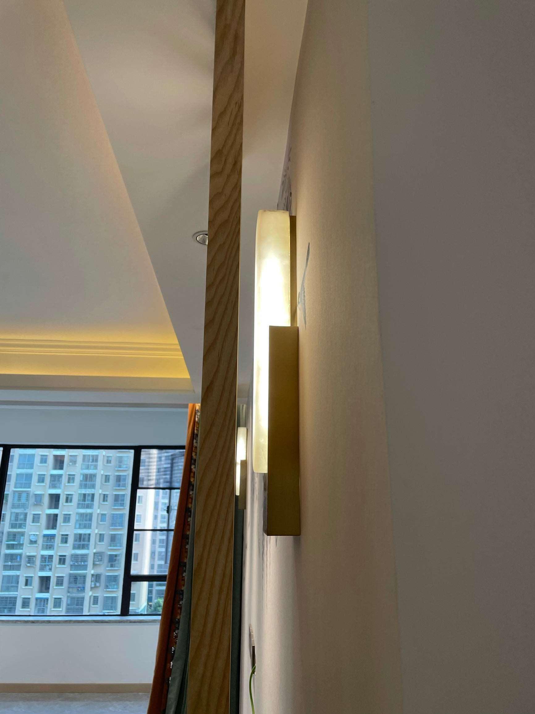 Agatha Alabaster Sconce