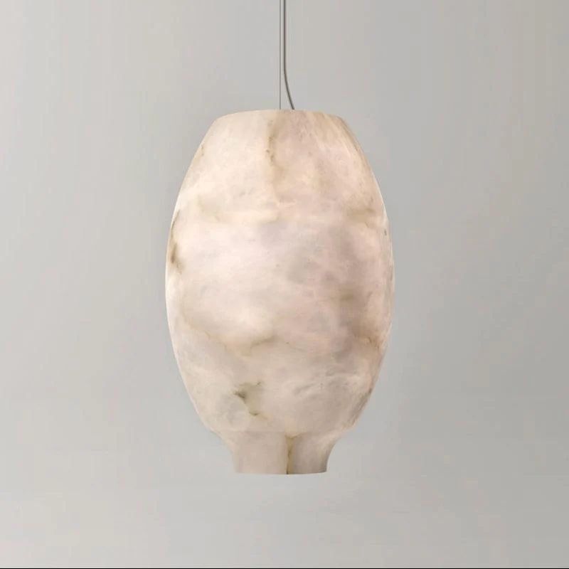 Alabaster Lantern Pendant-HiLamps