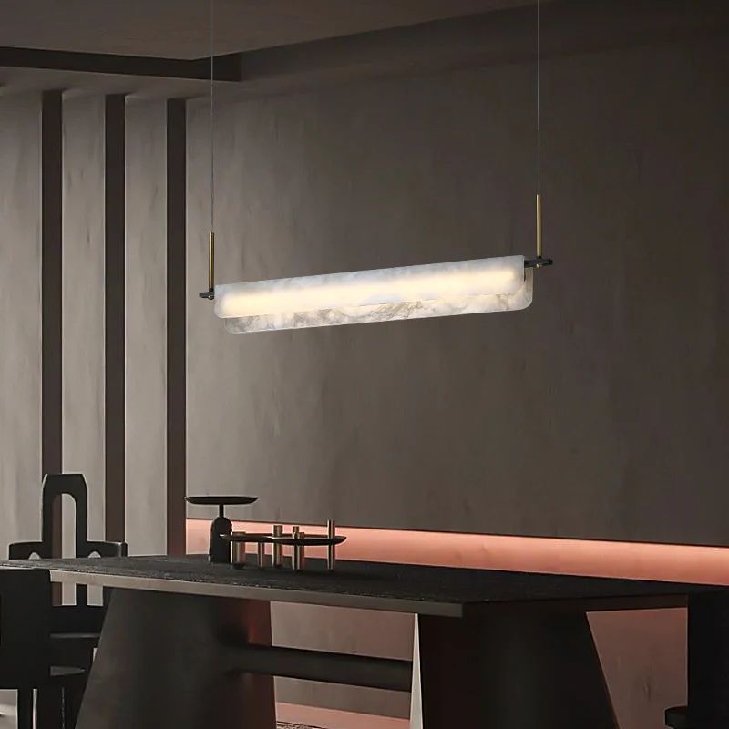 Alabaster Linear Pendant-HiLamps