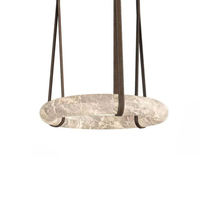 Alabaster Ring Pendant-HiLamps