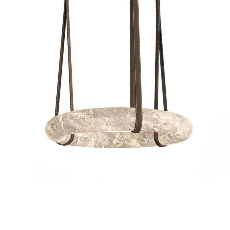 Alabaster Ring Pendant-HiLamps