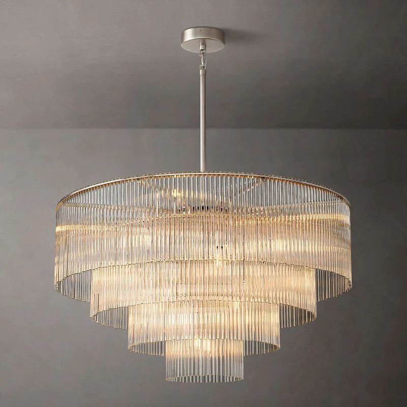 AMADEO ROUND CHANDELIER 36"