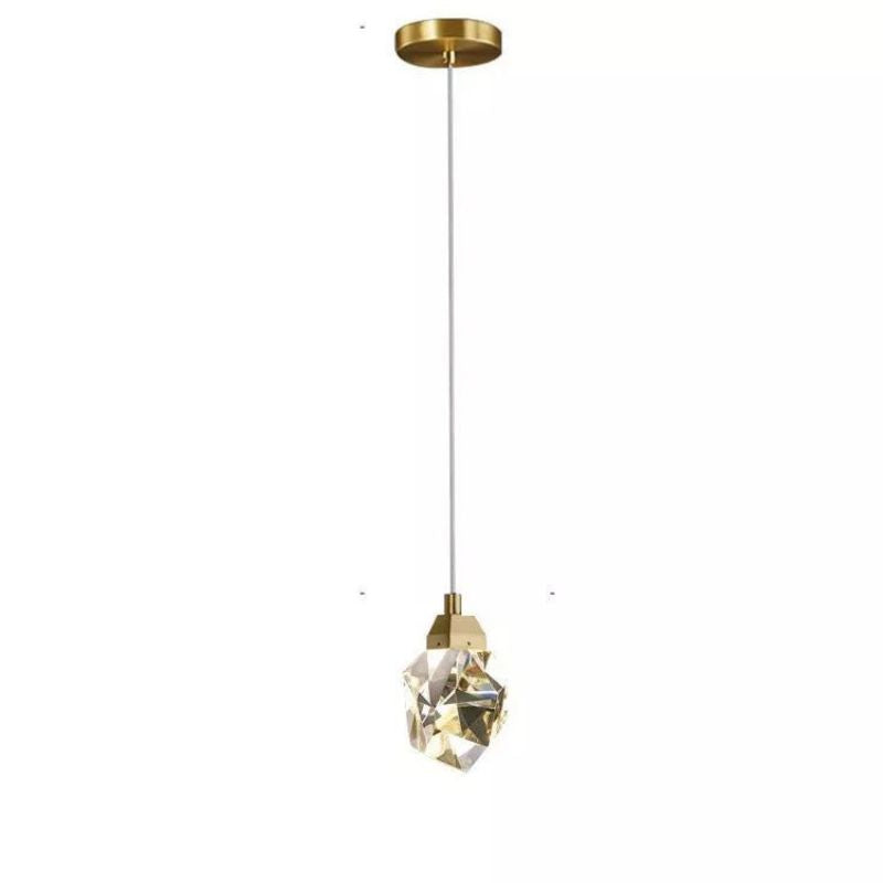 Avondale Faceted Crystal Prisms Pendant-HiLamps
