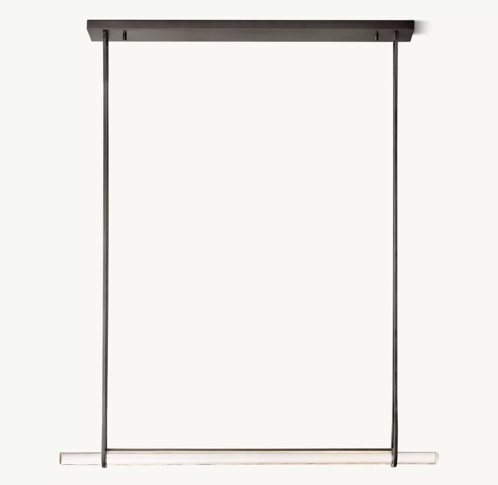 Audubon Single Bar Chandelier 60"
