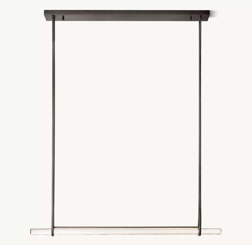Audubon Single Bar Chandelier 60"