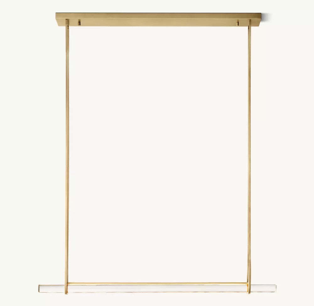 Audubon Single Bar Chandelier 60"
