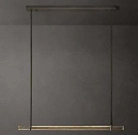 Audubon Single Bar Chandelier 60"
