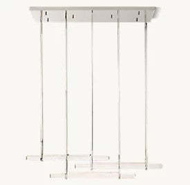 Audubon Triple Bar Linear Chandelier