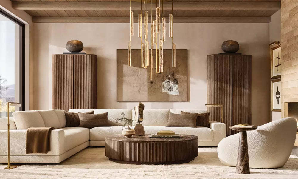 Audubon Round Chandelier 56"