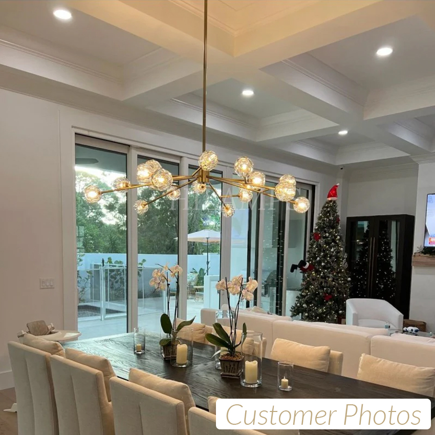 Boule De Cristal Smoke Glass Double Grand Wall Sconce