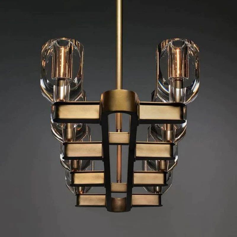 Bluefield Contemporary 8-Lights Linear Pendant-HiLamps