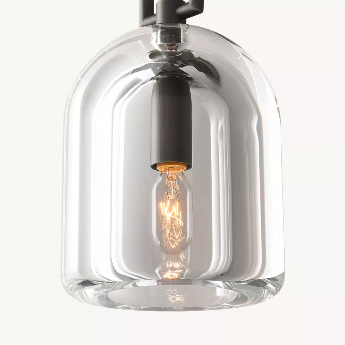 Botanist Cloche Crystal Sconce