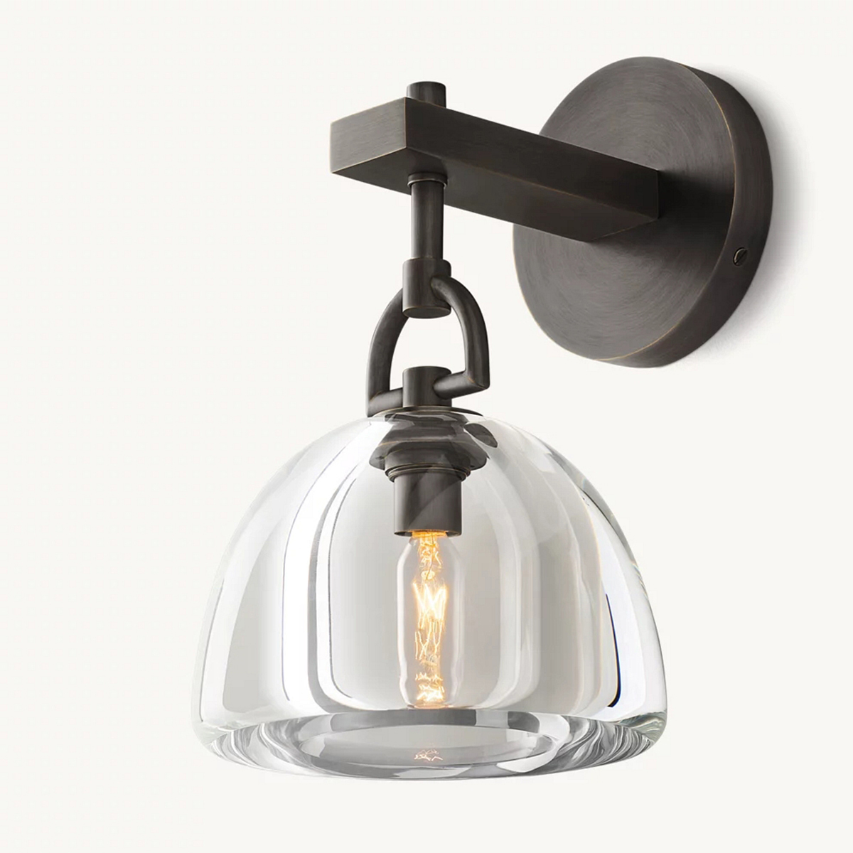Botanist Dome Crystal Sconce