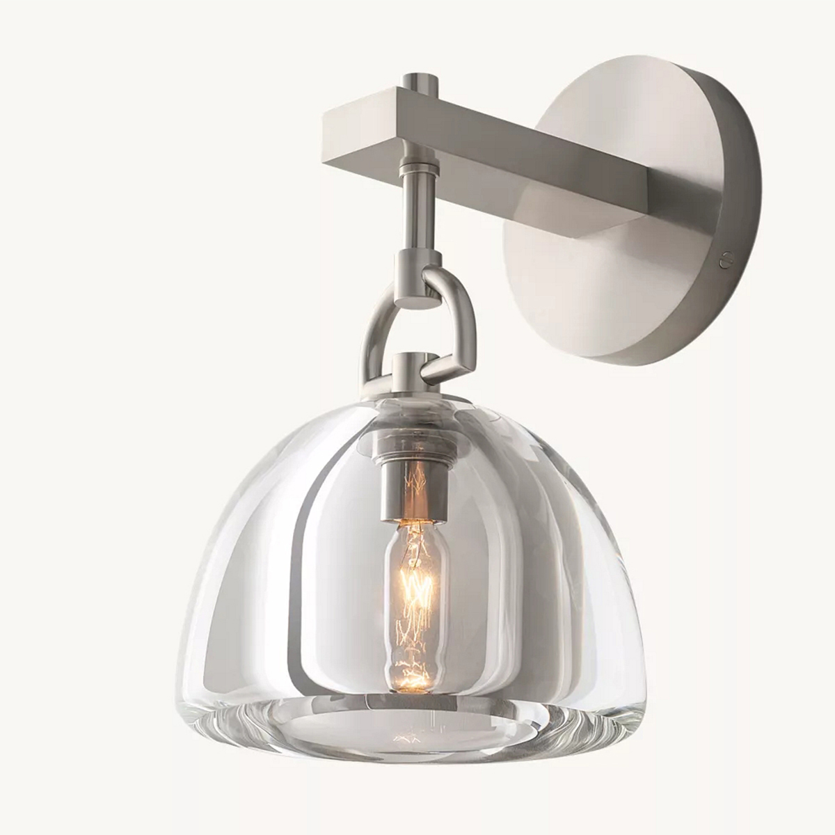 Botanist Dome Crystal Sconce