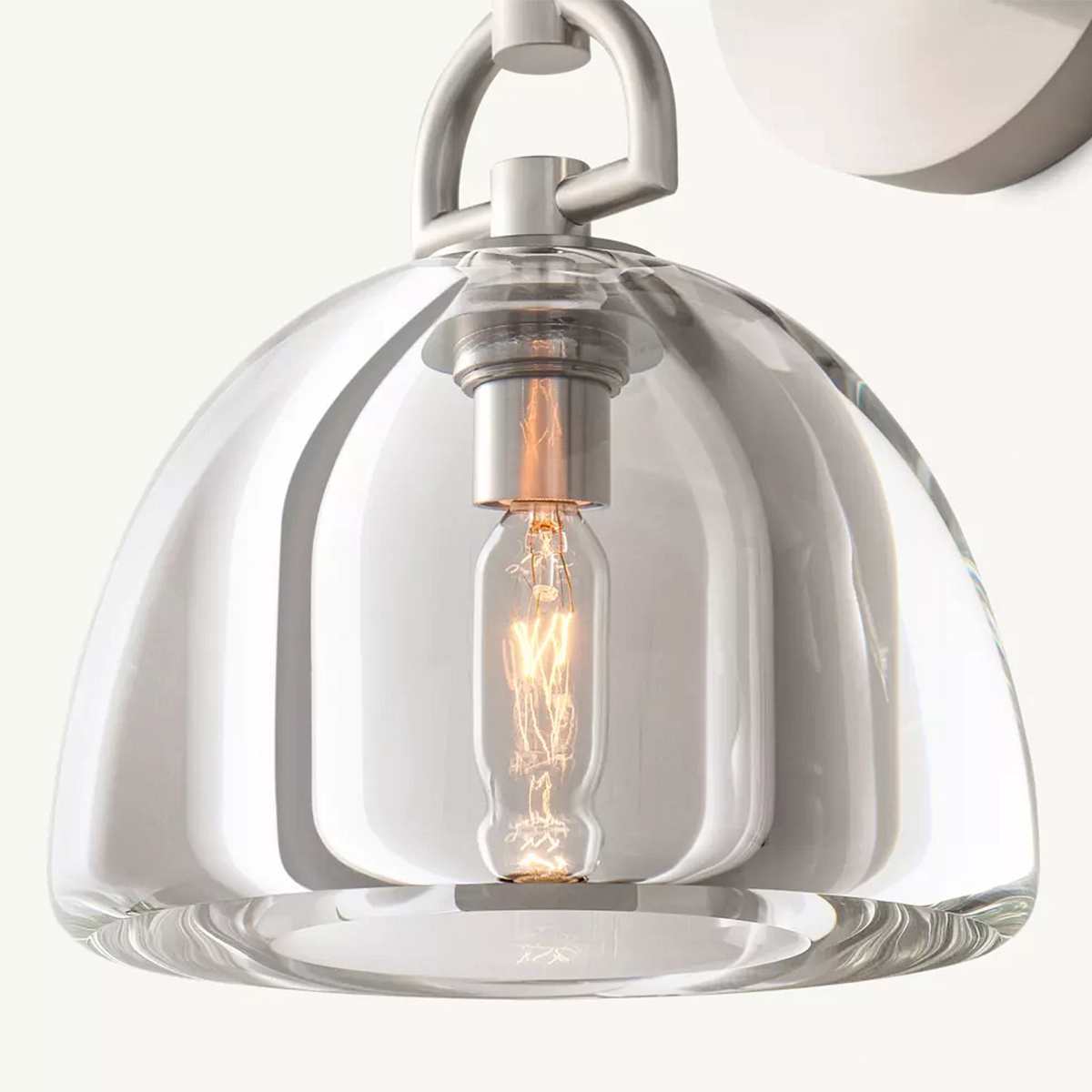 Botanist Dome Crystal Sconce