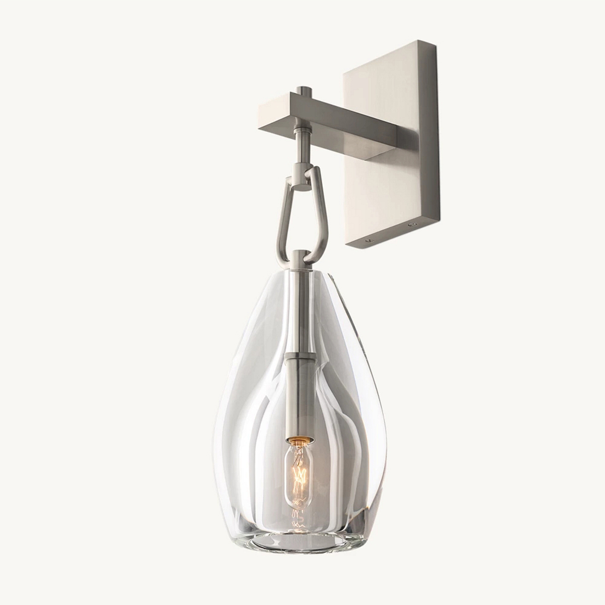 Botanist Flute Crystal Sconce