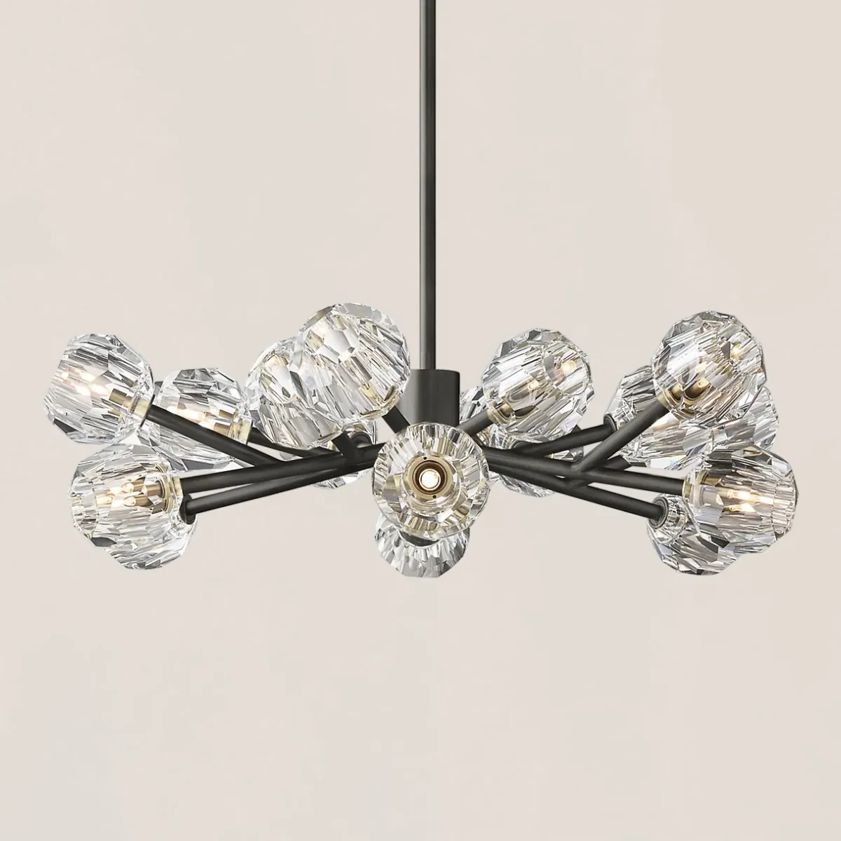 Boule De Cristal Glass Chandelier