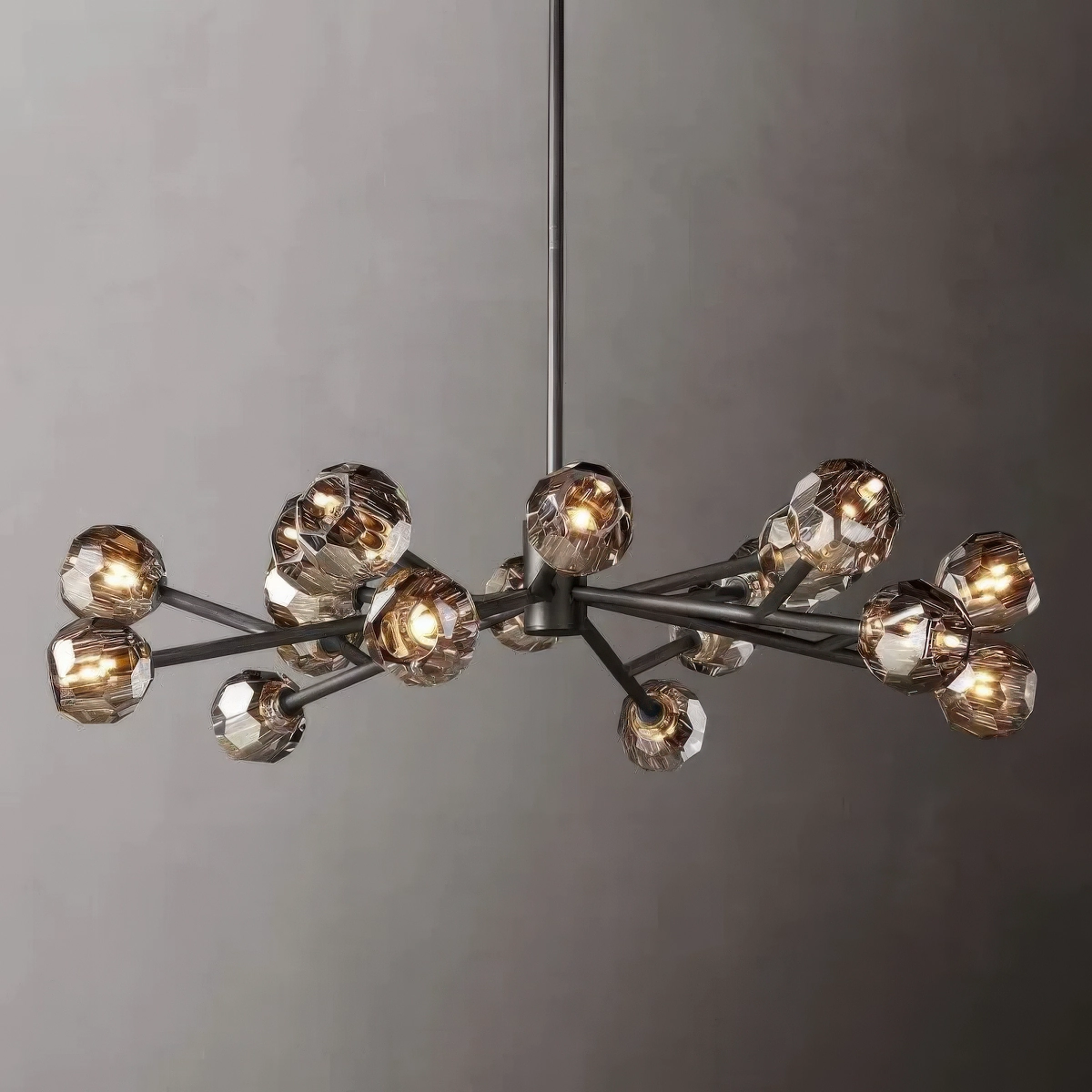 Boule De Cristal Glass Round Chandelier