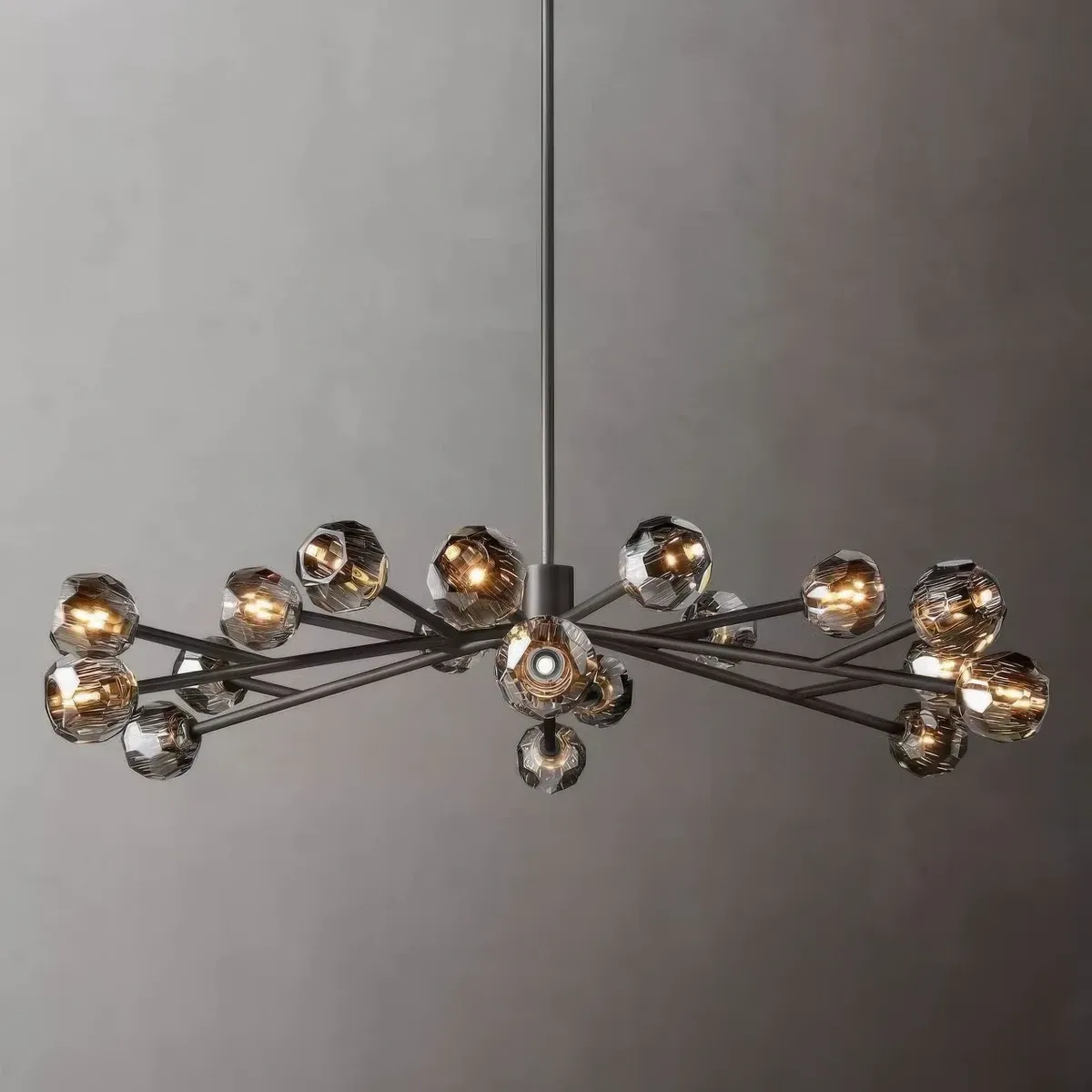 Boule De Cristal Glass Round Chandelier