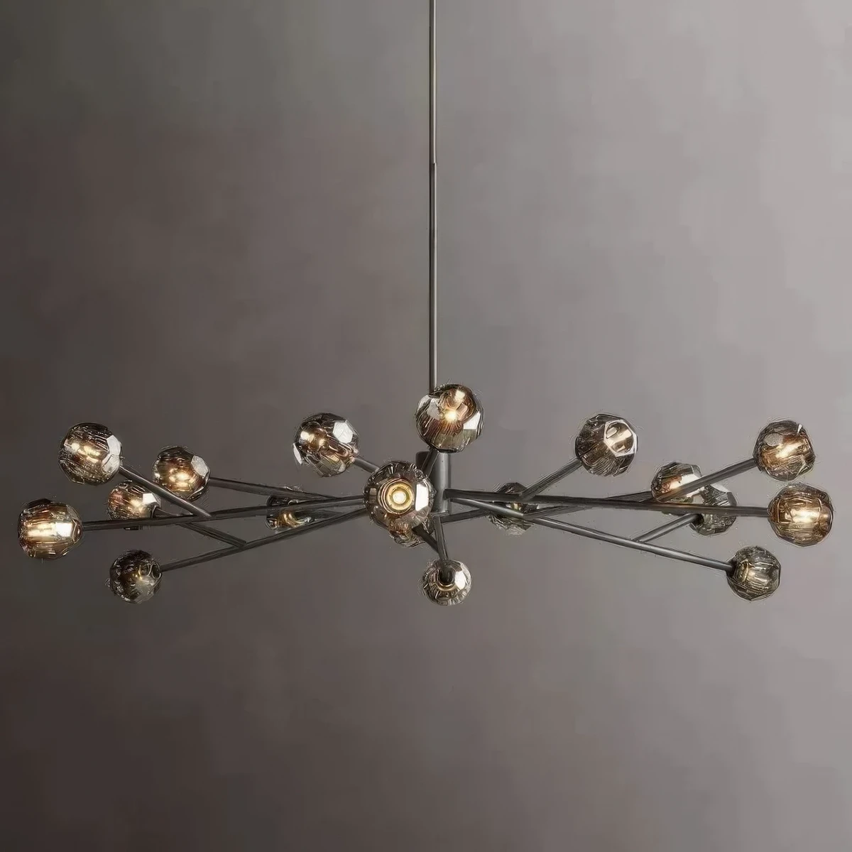 Boule De Cristal Glass Round Chandelier