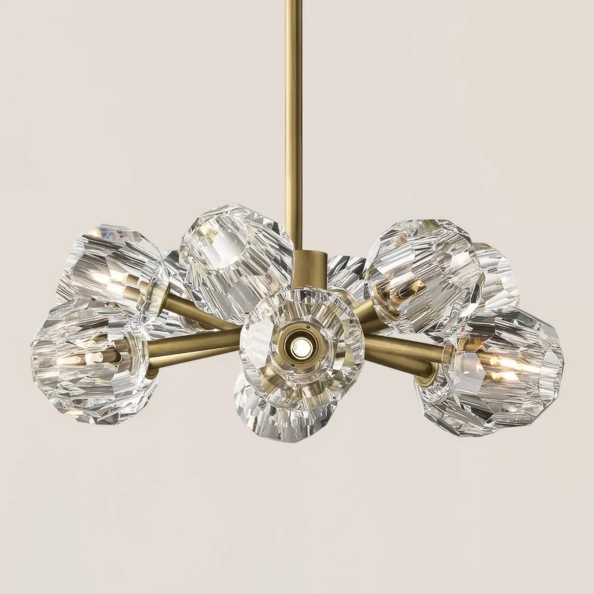 Boule De Cristal Glass Chandelier