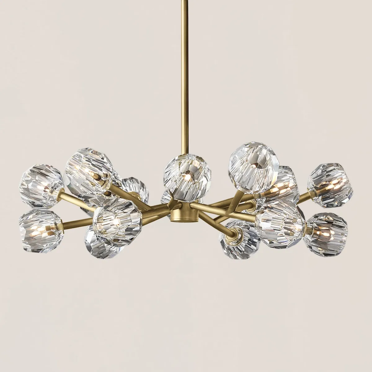 Boule De Cristal Glass Chandelier