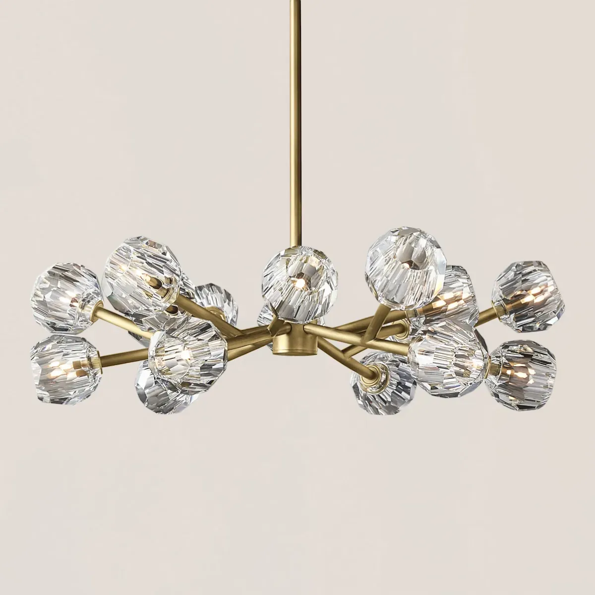 Boule De Cristal Glass Chandelier
