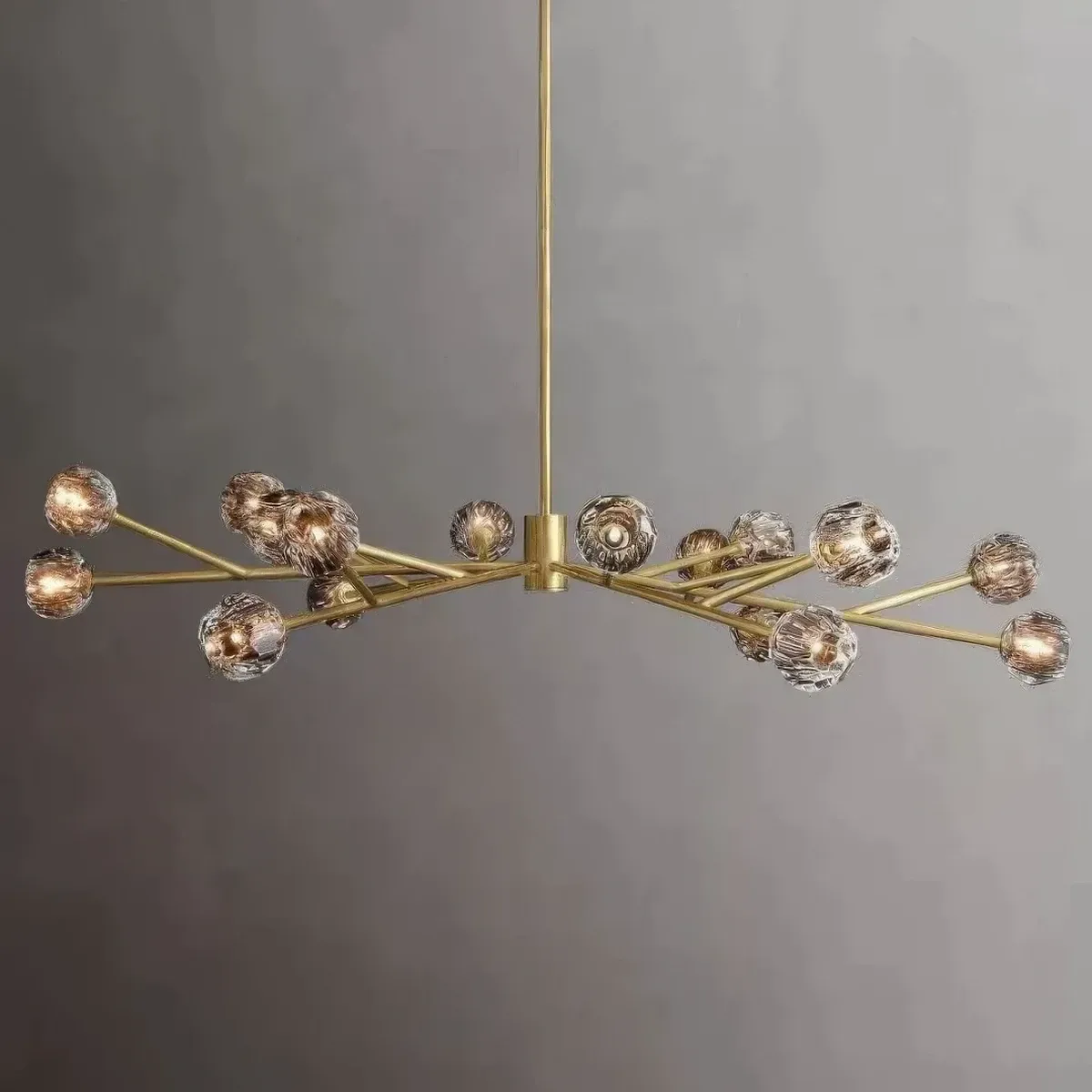 Boule De Cristal Glass Round Chandelier